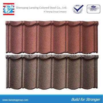 stone coated steel roofing tile