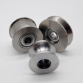 U V H groove Type Pulleys Stainless Steel Aluminum Alloy Nylon Plastic Idler Bearing Pulleys