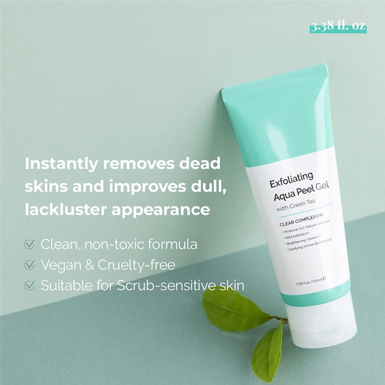 Natural Skincare Korean Facial Exfoliating Aqua Peeling Scrub Gel