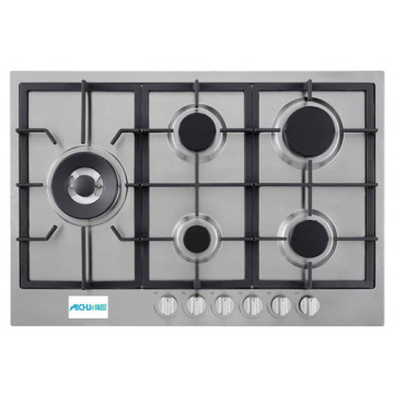 Etna Gas Stove Stainless Steel 5 Burner