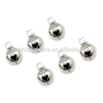 Fashion High Quality Metal Silver Bell 6mm