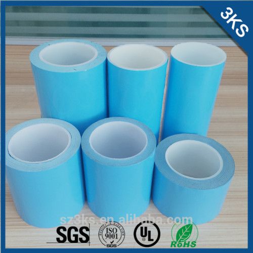 Silicone Conductivity Self Adhesive Blue Thermal Tape