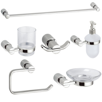 FUAO Zinc Alloy Chrome Metal Bath Accessories Wholesale