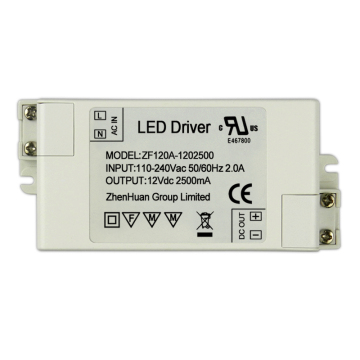 30 Watt 12V2.5A ZF120A Class 2 LED Driver