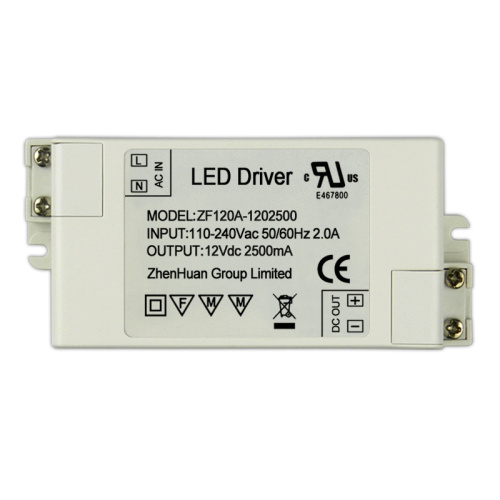 30 Watt 12V2.5A ZF120A Class 2 LED Driver