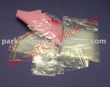 zip lock plastic bag