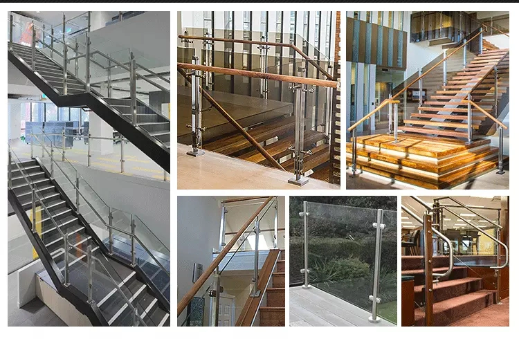 Construction Profile Aluminum Material Profile Accessories Aluminum Glass Deck Railing Systems