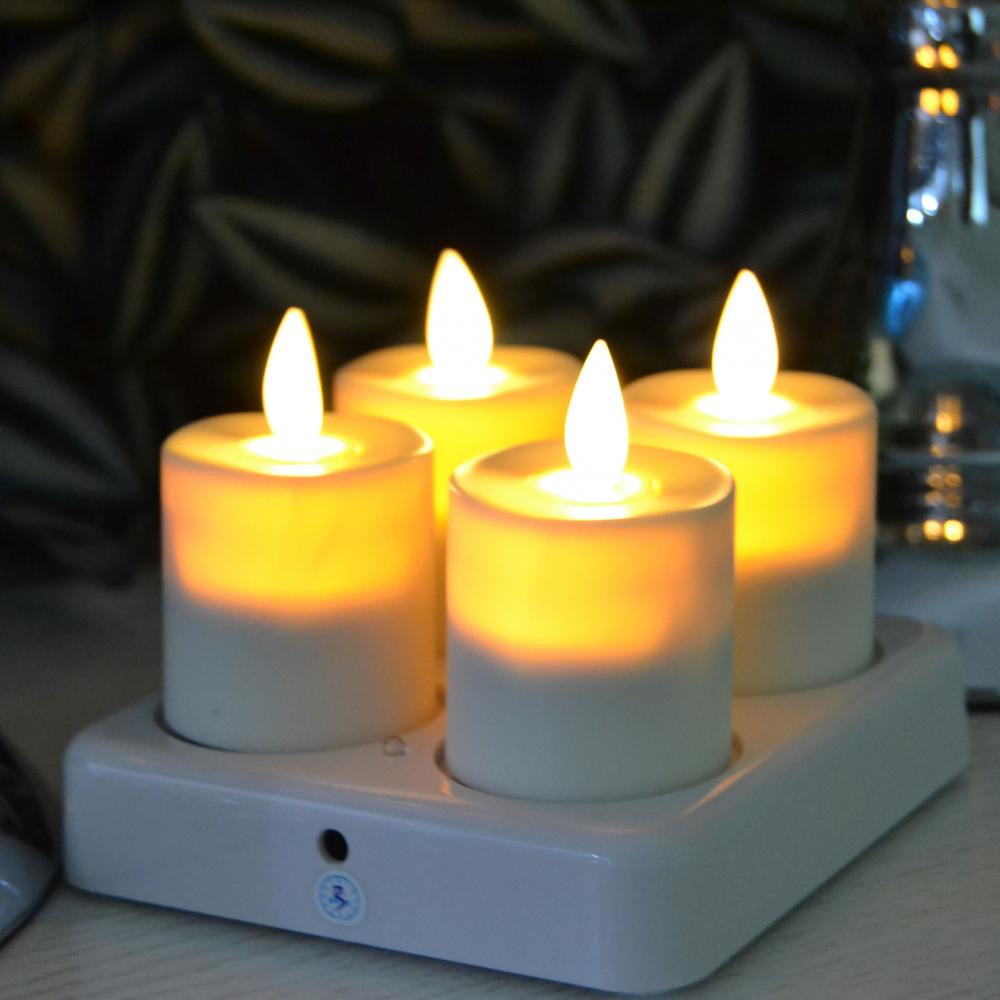 rechargeable tealight candles