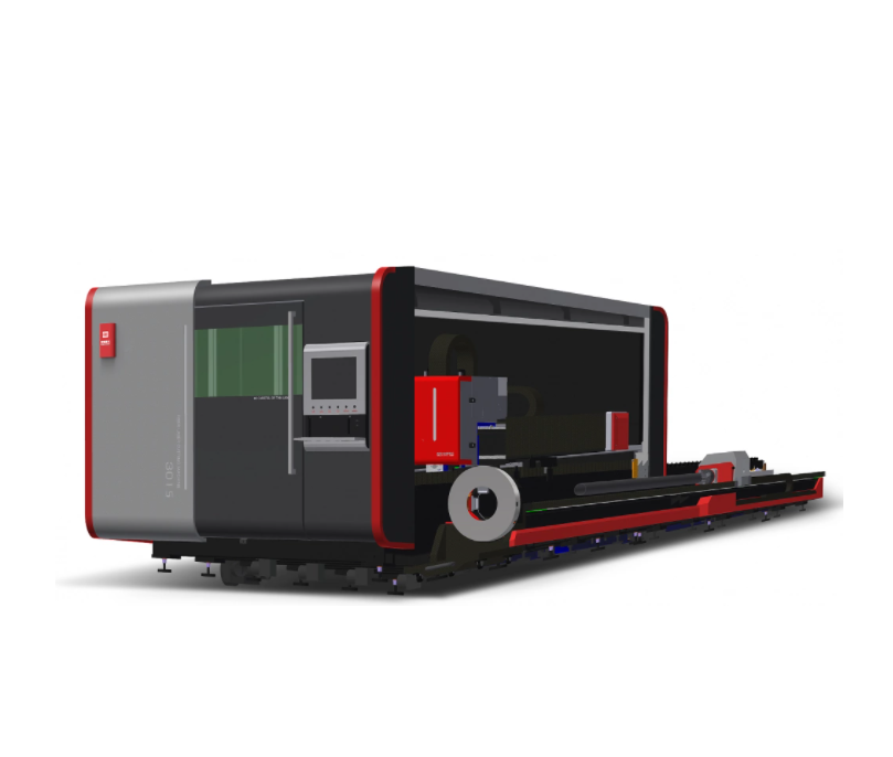 Fiber laser cutting machine for metal