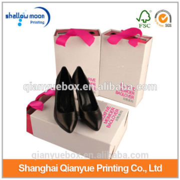 Most cheap top quality paper shoe box with cover