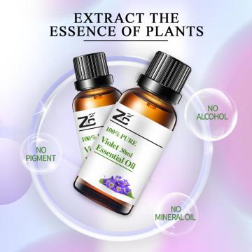 Aceite violeta, aceite esencial de la naturaleza pura