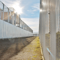 High security wire mesh fence