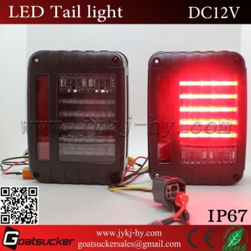 LED rear lamp For Jeep Wrangler JK 2007-2014 LED Tail light with turn light jeep wrangler parts/led rear light