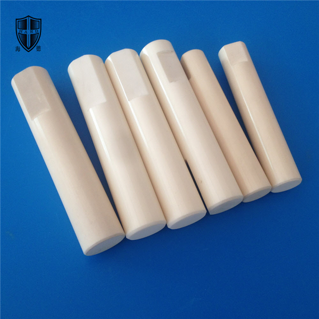 পদক্ষেপ সঙ্গে ZrO2 alumina সিরামিক রড শাফট বার