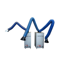 electrostatic mobile filter unit for welding fume
