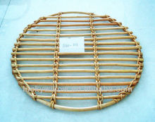 Round wicker sushi plate & wicker plate & wicker tray