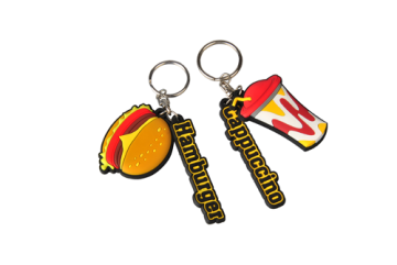 Custom Personalized PVC Rubber Keychain