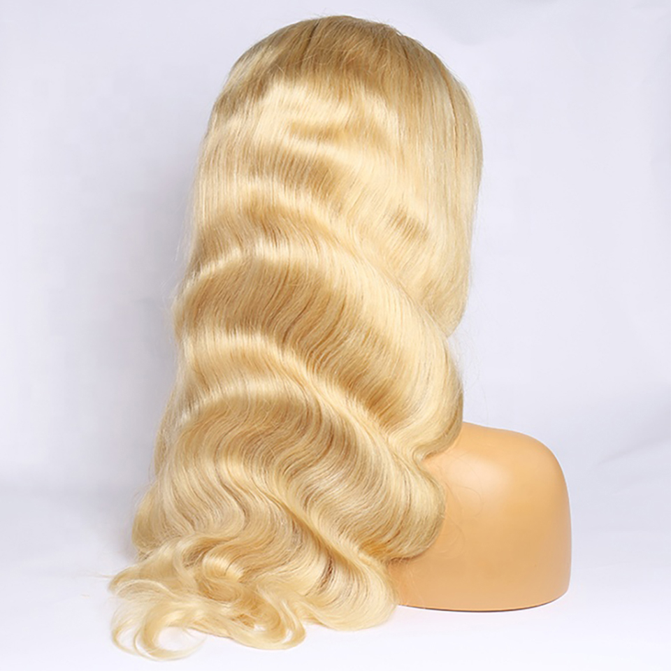 Transparent Frontal 613Blonde HD Human Hair Lace Front Wigs,100% Virgin Human Hair Wig,Lace Closure Brazilian Hair Wig Vendor