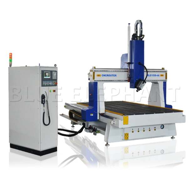 1530 4 Axis CNC Router Machine 3D CNC Router with Aluminium Copy Router Machine