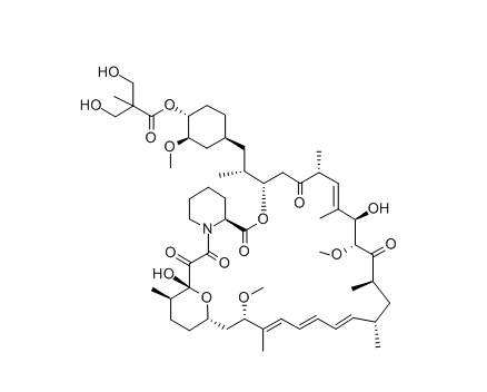 항 혈관 형성 성 Temsirolimus (CCI-779, NSC 683864) CAS 162635-04-3