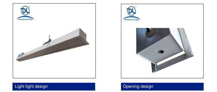 CE/ROHS/SAA Commercial 30W Linear LED Lighting Recessed