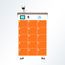 15-Slot Battery Swapping Station with Rain-Eave and Monitor