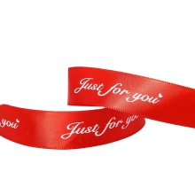 Custom Logo Printed Polyester Ribbons for Decoration