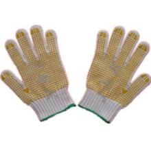 100% polyester gant de travail en tricot de sécurité en coton
