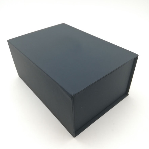 Black Magnetic Closure Gift Decorative Book Shaped Box