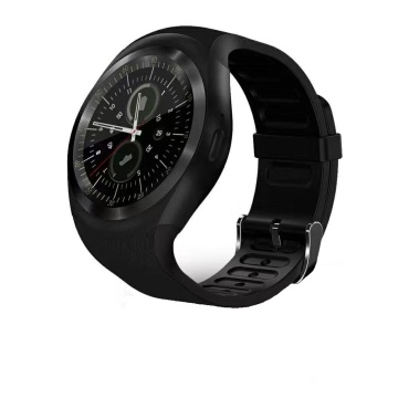 Round capacity screen smart watch with camera