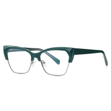 Vintage Half Rim TR90 Eyeglasses Frames