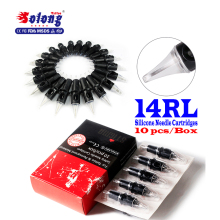 Solong Tattoo EN05-14RL Sterilized Tattoo Cartridge Needle