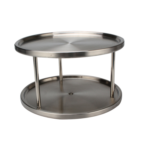 2-Tier Lazy Susan Turntable