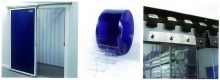 Freezer Refrigeration Colour PVC polar/standard/standard ribbed/polar ribbed Strip Curtain