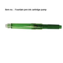 Fountain pen cartridge with pump version for pen parts
