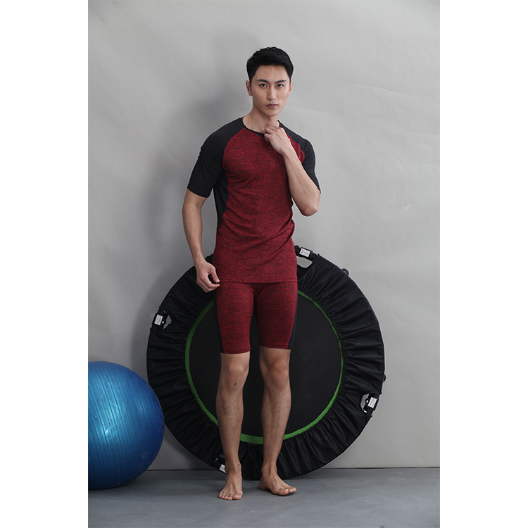 Vêtements de gymnase de fitness chemise à sec pour hommes