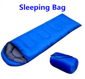 Alibaba Express Outdoor Camping Envelope Sleeping Bag, Inflatable Banana Sleeping Bag