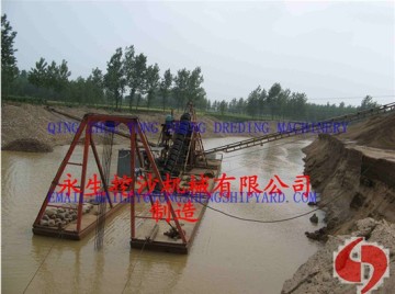 Chain Bucket Tin Powder Dredger