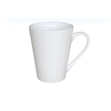 Tazas de café de cerámica blancas personalizadas Taza de té para mayorista