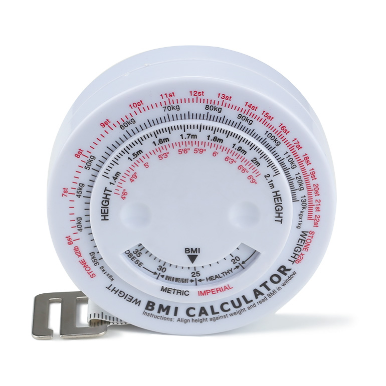 آلة حاسبة طبية أسبانية متعددة الوظائف لقياس شريط قياس الجسم بميزان نسبة الدهون