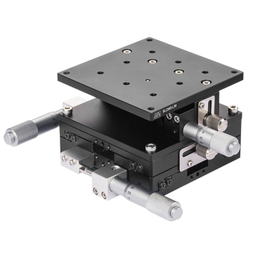 High-Precision Aluminum Alloy Manual XYZ-Axis Stage 90mm