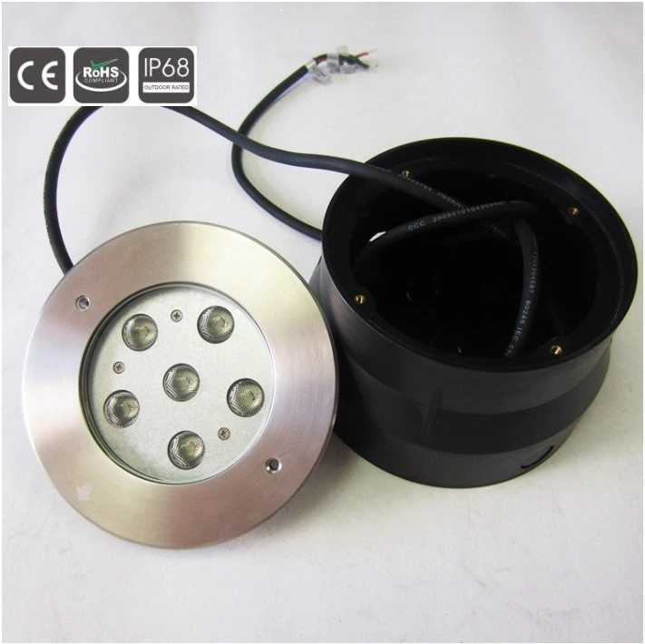 18W IP68 12/24V Flat LED Underwater Swimming Pool Inground