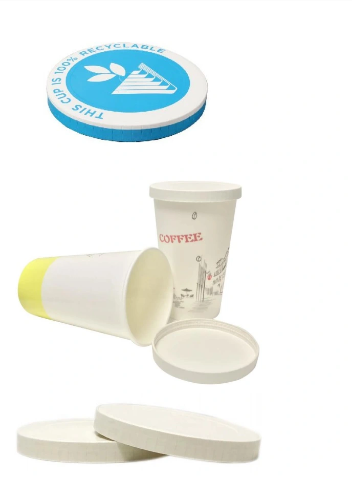 New Technology One Batch Forming Disposable Biodegradable Paper Cup Lid for Hotel&Airline