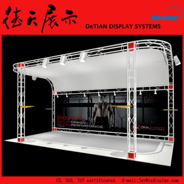 6x3m Recycle Aluminum Truss Floor Standing Steel Exhibition Shelf