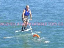 Sea Skipper, Hop Up And Down To Propel Forward Water Bird