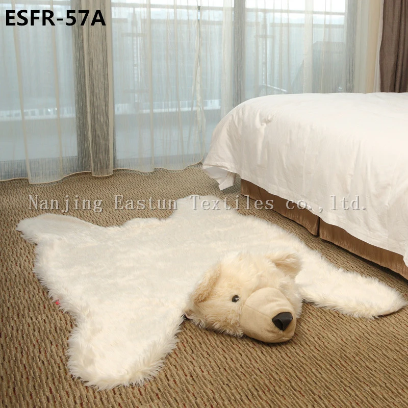 Animal Shape Faux Fur Rugs (PL-07F)