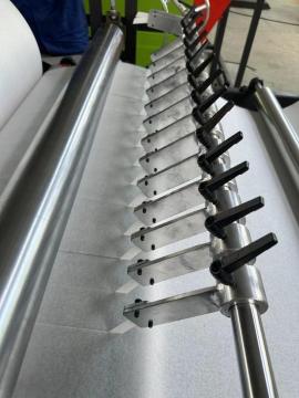 thin epe sheet sliting machine