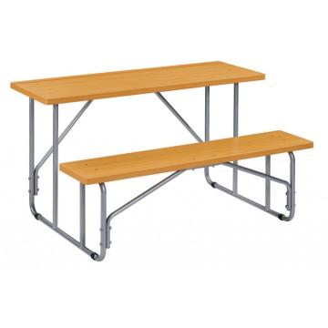 School detachable students double desks and chairs