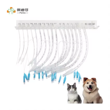 Animal Disposable Silicone Endotracheal Intubation Tubes