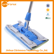 Witorange selling blue color microfiber flat mop window cleaning car cleaning mop